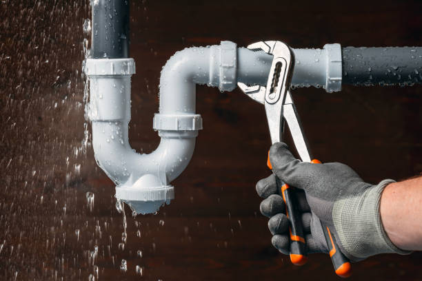 Professional Drain Cleaning technician working in Hughes Springs, TX